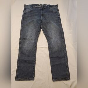 Wrangler Retro Slim Straight  Men's Jeans Size 40x32 Blue Western Style Denim